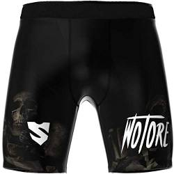 SMMASH Vale Tudo Pro Trainingshose für Herren Kurz MMA Kampfsport Boxen Sport Gym Fitness, Kurze Hose, Sporthose Kurz, Männer-Sportbekleidung, Kampfhose Fightshorts für Thaiboxen Kickboxen von SMMASH