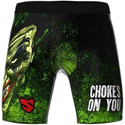 SMMASH Vale Tudo Pro Trainingshose für Herren Kurz MMA Kampfsport Boxen Sport Gym Fitness, Kurze Hose, Sporthose Kurz, Männer-Sportbekleidung, Kampfhose Fightshorts für Thaiboxen Kickboxen von SMMASH