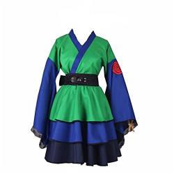 SMchwbc Cosplay 6 Arten Anime Lolita Kleid Frauen Cosplay Kostüm Akatsuki Kimono Maid Kleid Uchiha Sasuke Lolita Kleidung Anzug Dienstmädchen-Outfit (Color : SetC, Size : 3XL) von SMchwbc