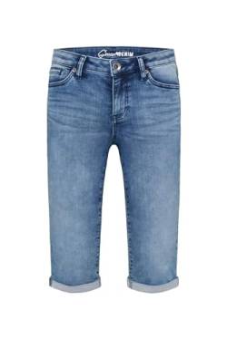 SOCCX Damen Jeans Shorts RO:My aus Sweatmaterial Blue Jogg 30 von SOCCX