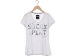 Soccx Damen T-Shirt, grau, Gr. 38 von SOCCX