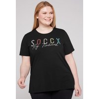 SOCCX Rundhalsshirt mit Baumwolle von SOCCX