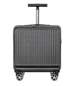 Reisekoffer Rollkoffer Koffer Trolley 16-Zoll-Koffer Für Geschäftsreisen, Boarding, Handgepäck, Kratzfeste Hartschalenkoffer Koffer Gepäck (Color : A, Size : 16 inch) von SOCUY