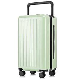 Reisekoffer Rollkoffer Koffer Trolley 24-Zoll-Gepäcksicherheitskoffer Mit Zahlenschloss Und Großem Fassungsvermögen. Verschleißfestes Gepäck Koffer Gepäck (Color : Grün, Size : 24 inch) von SOCUY