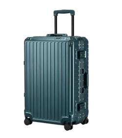 Reisekoffer Rollkoffer Koffer Trolley Aufgegebenes Hartschalengepäck Mit Aluminiumrahmen, Koffer Ohne Reißverschluss Mit Spinnerrädern Koffer Gepäck (Color : F, Size : 26in) von SOCUY