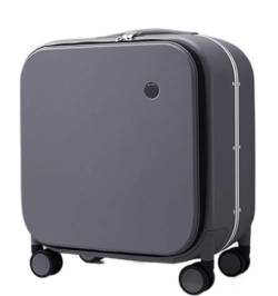 Reisekoffer Rollkoffer Koffer Trolley Boarding-Koffer Für Geschäftsreisen, Tragbarer Gepäckkoffer Mit Verstellbarem Hebel Und Rollen Koffer Gepäck (Color : D, Size : 20in) von SOCUY