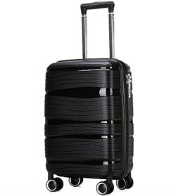 Reisekoffer Rollkoffer Koffer Trolley Reisekoffer Mit Spinnerrädern, Leichten Ergonomischen Griffen, Reisekoffer Koffer Gepäck (Color : D, Size : 20in) von SOCUY