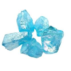 SOEJJWKP Natürlicher Kristall, 100 g, natürlicher, geschnitzter roher Edelstein, klarer Quarzkristall, raue Steine ​​zur Dekoration, Kraftsteinkristall WEISHENYIN (Color : Blue_300g) von SOEJJWKP