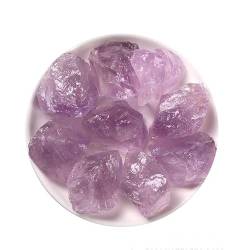 Steinschmuck, natürlicher hellvioletter Kristallstein, Heimdekoration, Amethyst-Stein, Dekor, Ornament, helllila Kristall, 50–60 g, Steinschmuck WEISHENYIN ( Color : Light Purple Crystal_140-150g ) von SOEJJWKP