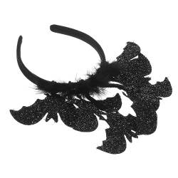 SOESFOUFU Halloween-spinne Stirnband Spinnenhaar-accessoires Halloween-spinnen-kopfschmuck Halloween-fledermauskostüm Halloween-kopf-bopper Stirnbänder Kleidung Stoff Kind Cosplay von SOESFOUFU