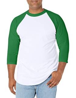 Soffe Baseball-Shirt für Herren, 3/4-Ärmel, M209, M209 Large von SOFFE