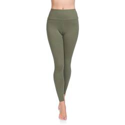 SOFTSAIL Leggings Damen Aus 95% Baumwolle High Waist Baumwoll Leggings Lang Für Frauen Freizeit Relax Bequeme Freizeit Hose Damen Hosen Sommer von SOFTSAIL