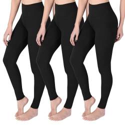 SOFTSAIL Leggings Damen High Waist Butterweiche Elastische Gymnastik Yoga Blickdicht hohe Taille Leggins mit Bauchkontrolle Schlankmachende Trainingshose, Größen 2XL von SOFTSAIL