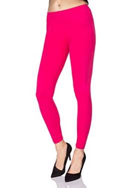 SOFTSAIL Leggings Damen Lang Baumwolle Jogginghose Sport-Leggings, Rosa L von SOFTSAIL