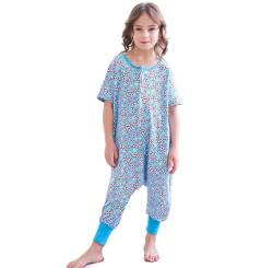 SOIBEEN Baby Sommer Schlafsack mit Füßen 0.5 Tog Unisex Tragbare Decke 100% Baumwollsack mit Beinen für Babys Tall 100cm 3-4 Jahre von SOIBEEN