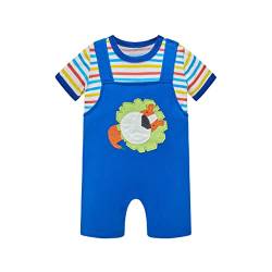 SOIBEEN Entzückende Baby Bodysuit Neugeborene Strampler Jungen Löwenmuster Straps Hosen 2-teiliges Set 9-12 Monate von SOIBEEN