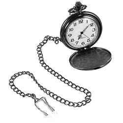 SOIMISS Antike Taschenuhr Hängenden Taschenuhr Zu Meinem Papa Gravierte Taschenuhr Halskette Dekorative Uhr Anhänger für Männer von SOIMISS