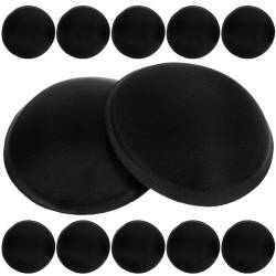 SOIMISS Runde BH- Pads 3 Paare Weiche Schwamm Brustpolster Bra Cup Inserts Pad für Bra Schwarz von SOIMISS