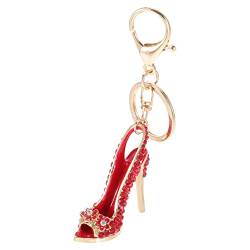 SOIMISS Strass High Heels Schuh Schlüsselbund Schlüsselanhänger Charme Geldbörse Tasche Anhänger Hängende Ornamente für Frauen Mädchen von SOIMISS