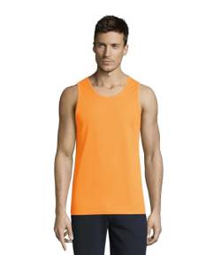 Mens Sports Tank Top Sporty - Farbe: Neon Orange - Größe: L von SOL'S