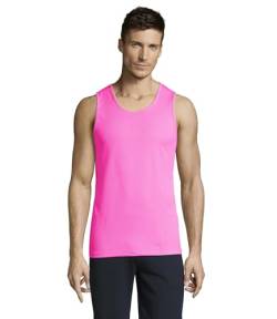 Mens Sports Tank Top Sporty - Farbe: Neon Pink - Größe: L von SOL'S