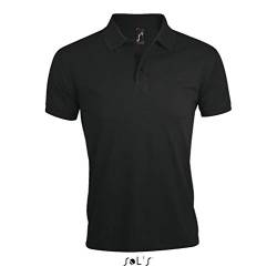 SOL´S Men´s Polo Shirt Prime, 3XL, Black von SOL'S