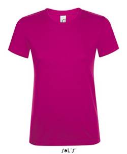 SOL´S Regent Women T-Shirt, Größe:L, Farbe:Fuchsia von SOL'S