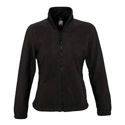 SOLS Damen Sol's North Women Fleece, Schwarz, M von SOL'S