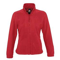 SOLS Damen Sol's North Women Fleece, rot, S von SOL'S