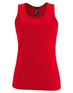 SOLS Damen Tank Top Womens Sports Sporty 02117 Red L von SOL'S