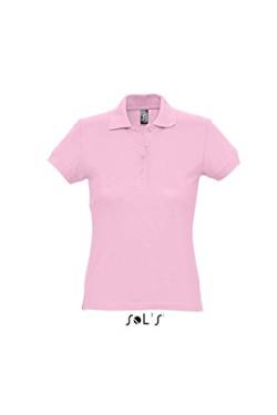 Sols Damen Sol's Passion Poloshirt, Rosa, L von SOL'S