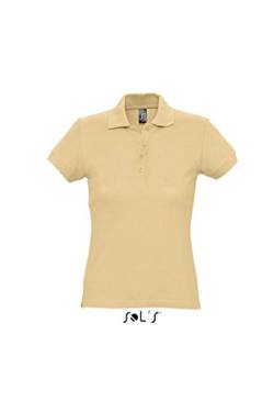 Sols Damen Sol's Passion Poloshirt, Sandfarben, M von SOL'S