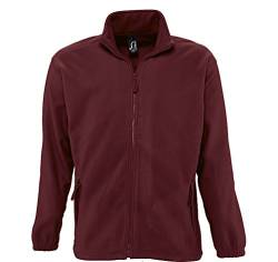 Sols - Fleecejacke 'North' bis Größe 5XL L,Burgundy von SOL'S