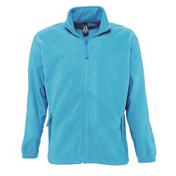 Sols Herren Outdoor Fleece Jacke North (Large) (Wasserblau) von SOL'S