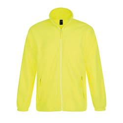 Sols Herren Outdoor Fleece Jacke North (Medium) (Neon Gelb) von SOL'S