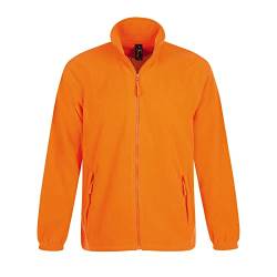 Sols Herren Outdoor Fleece Jacke North (XL) (Orange) von SOL'S