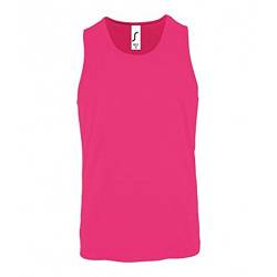 Sols Herren Sporty Performance Tank Top (2XL) (Neon Pink) von SOL'S