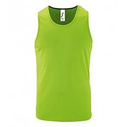 Sols Herren Sporty Performance Tank Top (3XL) (Neon Grün) von SOL'S