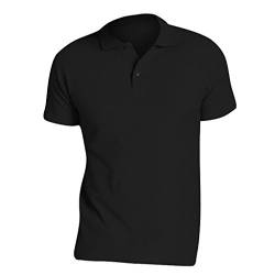 Sols Herren Summer II Pique Polo-Shirt, Kurzarm (XL) (Schwarz) von SOL'S