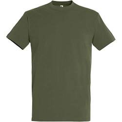 Sols Imperial – Herren-T-Shirt mit kurzen Ärmeln, Armeegrün, M von SOL'S