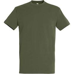 Sols Imperial – Herren-T-Shirt mit kurzen Ärmeln, Armeegrün, S von SOL'S