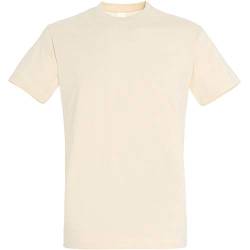 Sols Imperial – Herren-T-Shirt mit kurzen Ärmeln, cremefarben, L von SOL'S