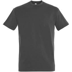 Sols Imperial – Herren-T-Shirt mit kurzen Ärmeln, dunkelgrau, 56 von SOL'S
