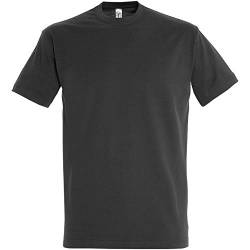 Sols Imperial – Herren-T-Shirt mit kurzen Ärmeln, mausgrau, XXL von SOL'S