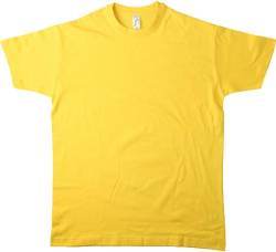 Sols - Regent - Unisex Rundhals T-Shirt , Lemon , L von SOL'S