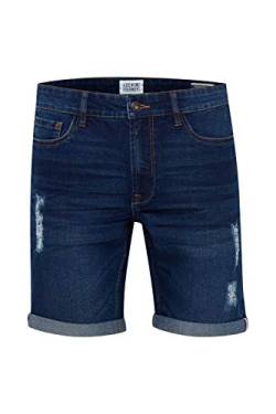 !SOLID SDNoyton Herren Jeans Shorts Kurze Denim Hose mit Stretch Regular Fit, Größe:L, Farbe:Dark Blue Denim (700031) von !SOLID