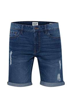 !SOLID SDNoyton Herren Jeans Shorts Kurze Denim Hose mit Stretch Regular Fit, Größe:L, Farbe:Middle Blue Denim (700029) von !SOLID
