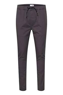 !SOLID Sinan Herren Chino Hose Stoffhose mit Rippbund und Kordelzug Slim Fit, Größe:L, Farbe:Forged Iron (193907) von !SOLID