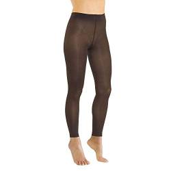 SOLIDEA Damen Leggings Red Wellness 70 Abgestufte Kompression 12/15 mmHg (Dunkelviolett, 42) von SOLIDEA