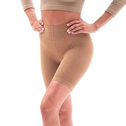 SOLIDEA Frauen Mikromassierende-Sportliches Höschen Magic Panty (Haselnussfarben, 36) von SOLIDEA